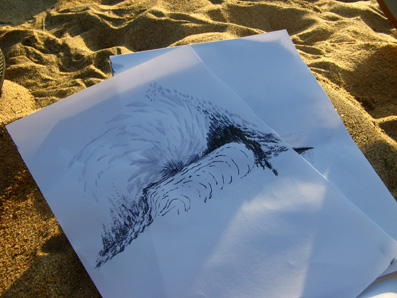 Dibujo Playa
